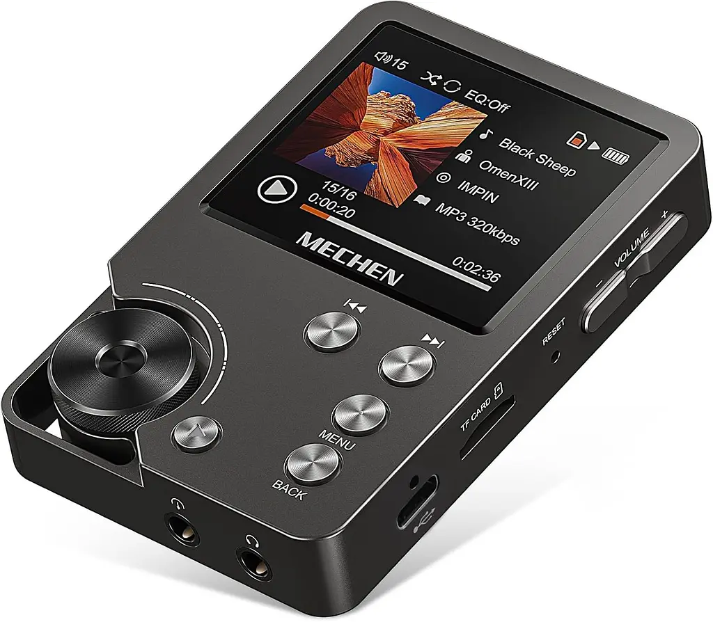 HIFI MP3 плеєр MECHEN M30 64 GB Hi-Fi, музичний плеєр високої роздільної здатності DSD без втрат - фото 8