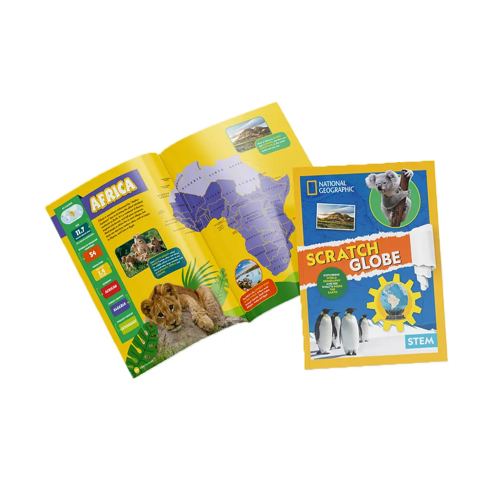 Набір для моделювання Cubic Fun Stem "Скретч Глобус" (DS1082h) - фото 5