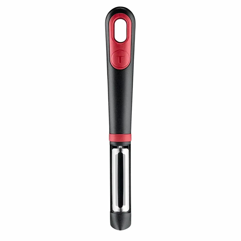 Овочечистка Tefal Ingenio+ вертикальна 17.3 см червоно-чорний (K1992034) - фото 8