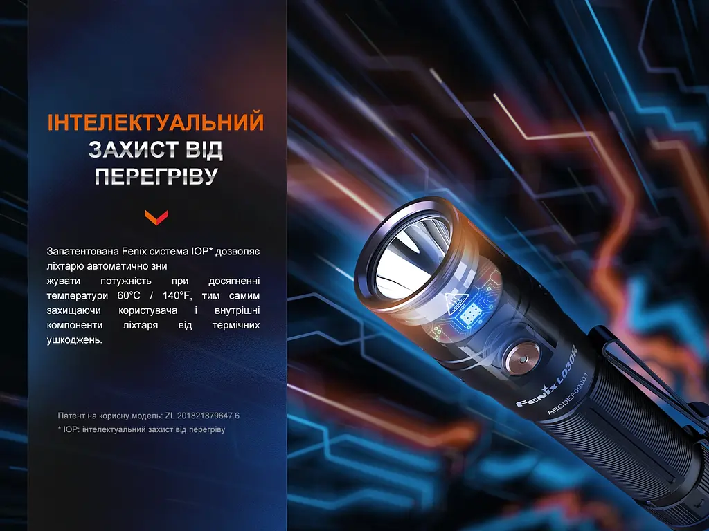 Ліхтар ручний Fenix LD30R - фото 12