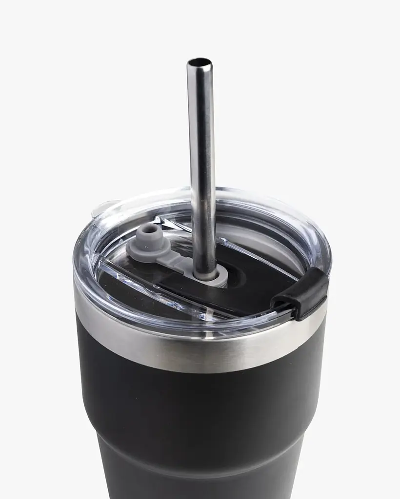 Бутылка Smart Shake Bohtal Insulated Travel Mug 600 мл, Black - фото 4