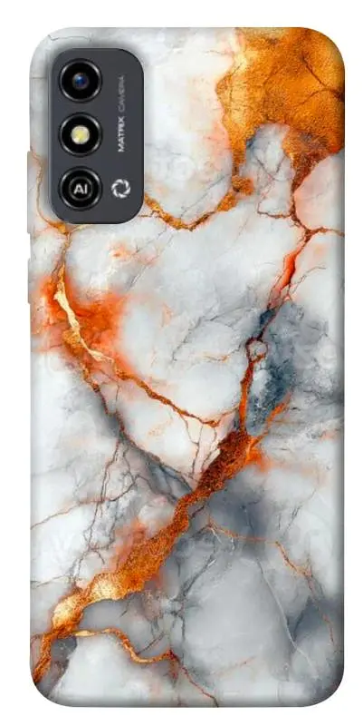TPU чехол Demsky Lava marble для ZTE Blade A53