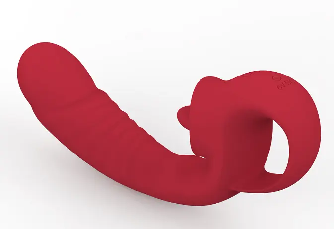 Вібратор - Rechargeable Licking Vibrator USB 10 Functions - фото 3
