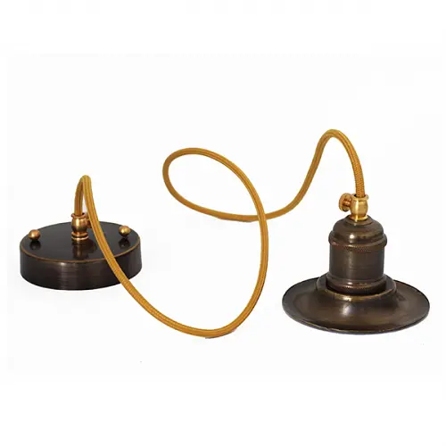 Підвіс латунний Small hat, PikArt арт. 954 Коричневий - фото 2