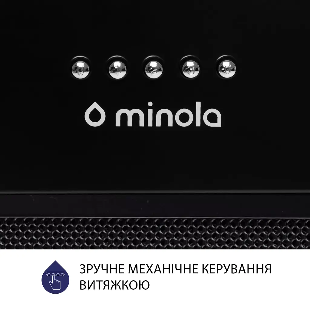 Витяжка повновбудована Minola HBI 5622 BLF 1000 LED - фото 6