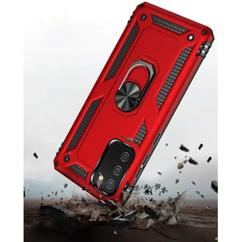 Чохол до мобільного телефона BeCover Military Samsung Galaxy A02s SM-A025/A03s SM-A037/M02s SM-M025 Red (706014) - фото 5