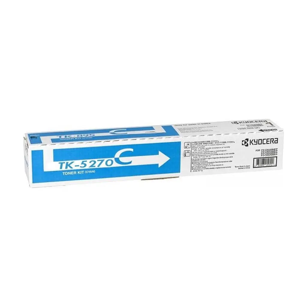 Тонер-картридж Kyocera TK-5270C Cyan 6K (1T02TVCNL0) - фото 2