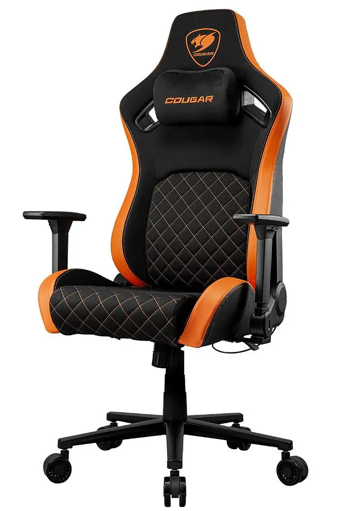 Ігрове крісло Cougar Defensor F Black Orange (DEFENSOR F) - фото 3