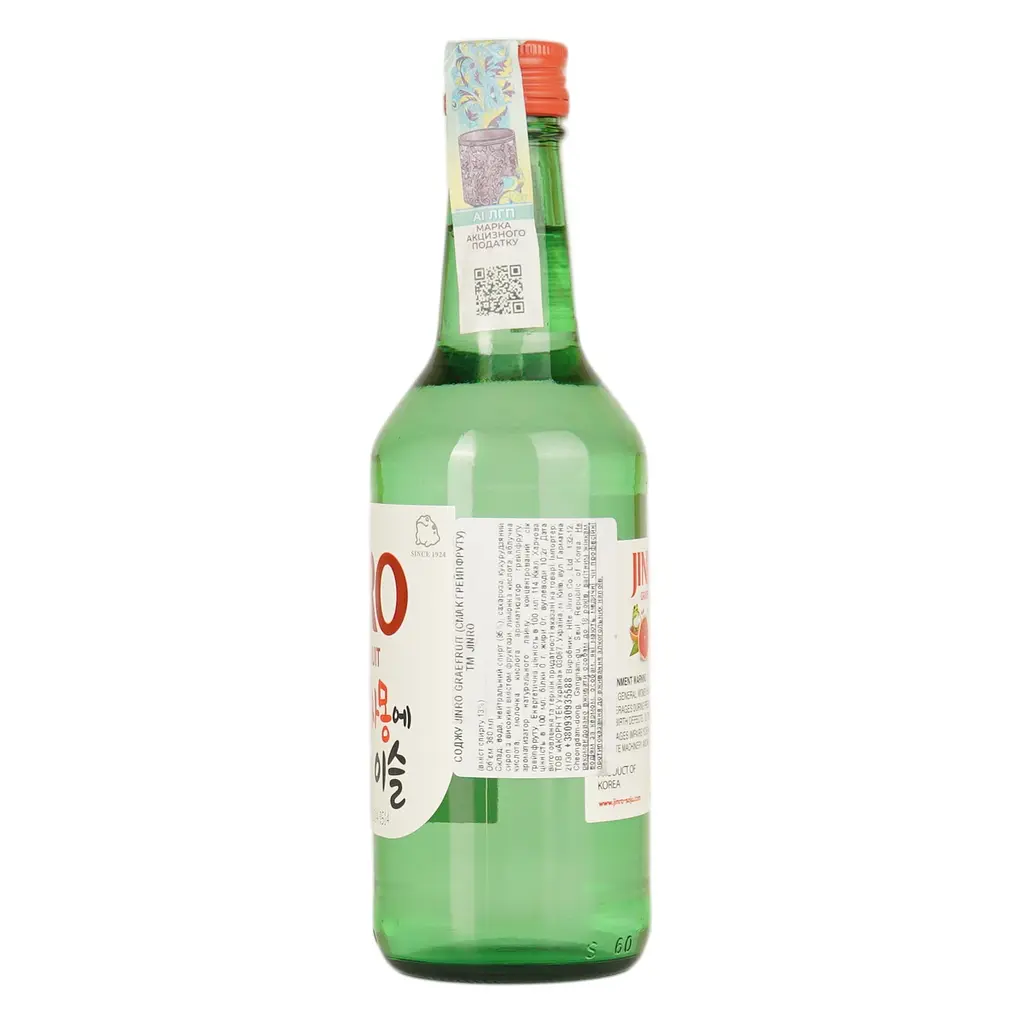 Соджу Jinro Grapefruit Soju 13% 0.36 л (854450) - фото 3