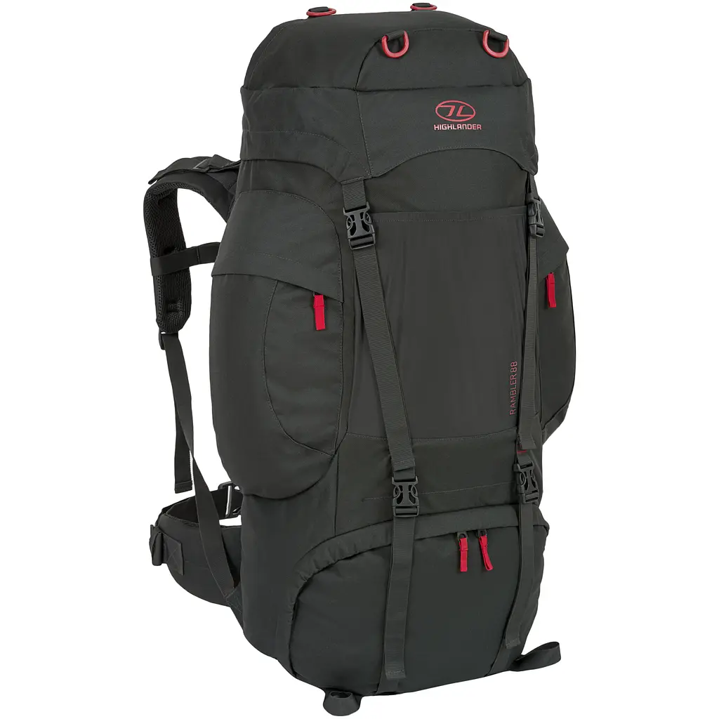 Рюкзак туристичний Highlander Rambler 88 Charcoal (RAM088-CH) - фото 2