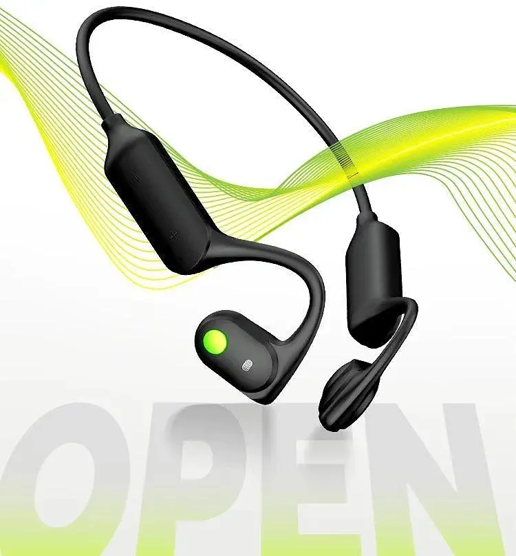 Беспроводные костные наушники Langsdom BE-10 Pro черный 32 Гб - фото 2