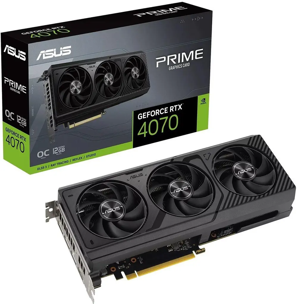 Відеокарта ASUS RTX 4070 12GB PRIME OС (PRIME-RTX4070-O12G) (GDDR6X, 192 bit, PCI-E v4.0 x16) Б/в - фото 10