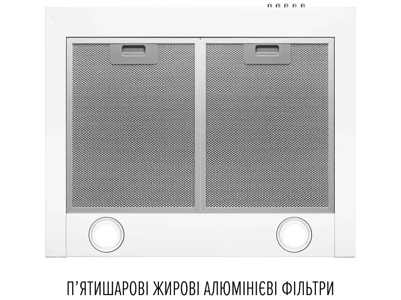 Витяжка Perfelli COSTA 6HM BIANCO - фото 5