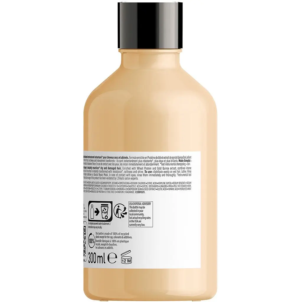 Шампунь L'Oreal Professionnel Serie Expert Absolut Repair Protein для сухого та пошкодженого волосся 300 мл - фото 2