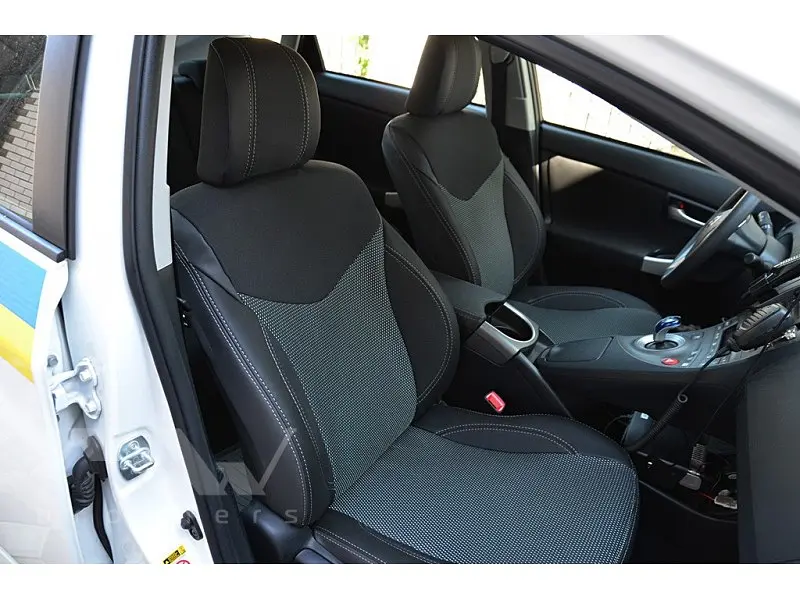 Авточохли модельні MW Brothers для Toyota Prius c 2009 - фото 3