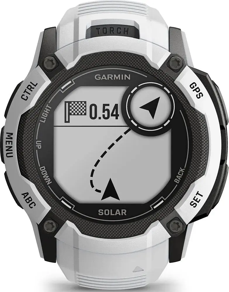 Смарт-годинник Garmin Instinct 2X Solar Whitestone (010-02805-14/04/44) - фото 4