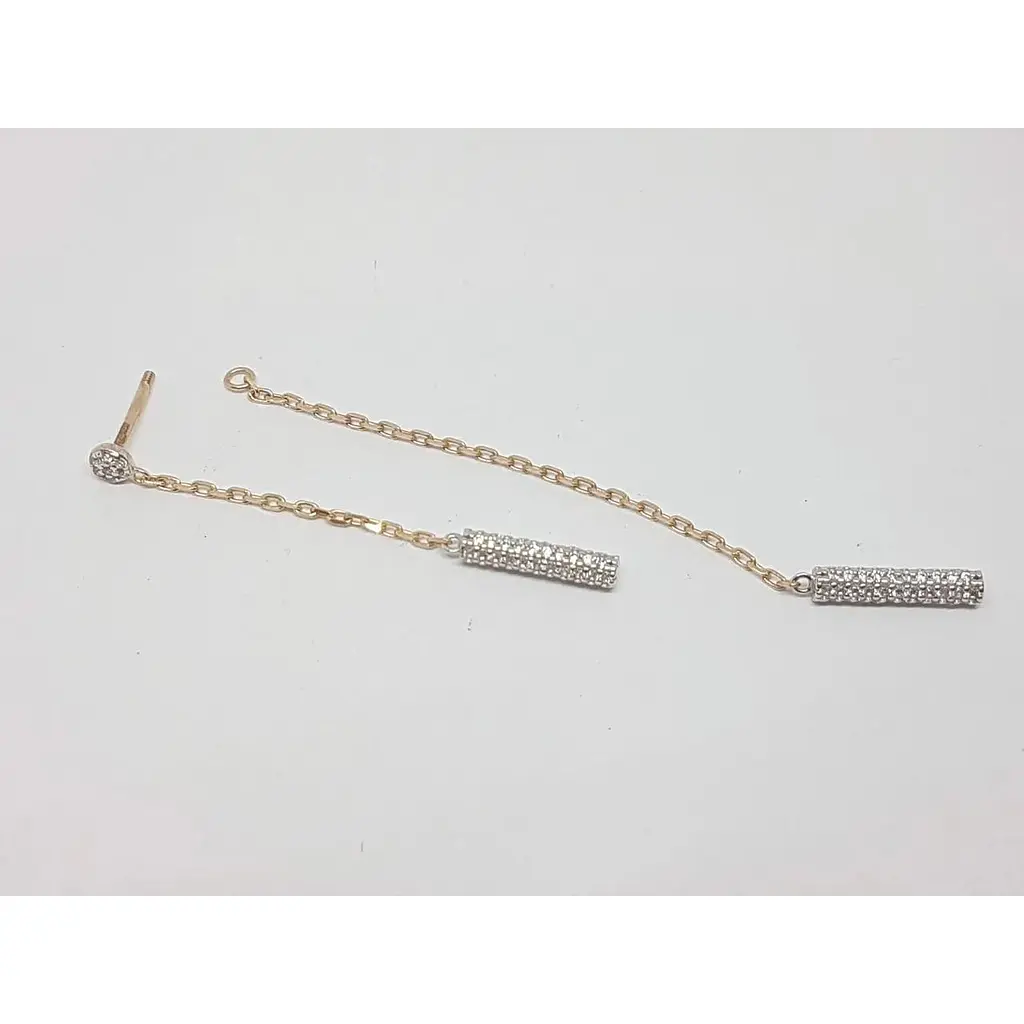 Золоті сережки-пусети Харківська ювелірна фабрика трансформери. 700531-СПРРП - фото 6