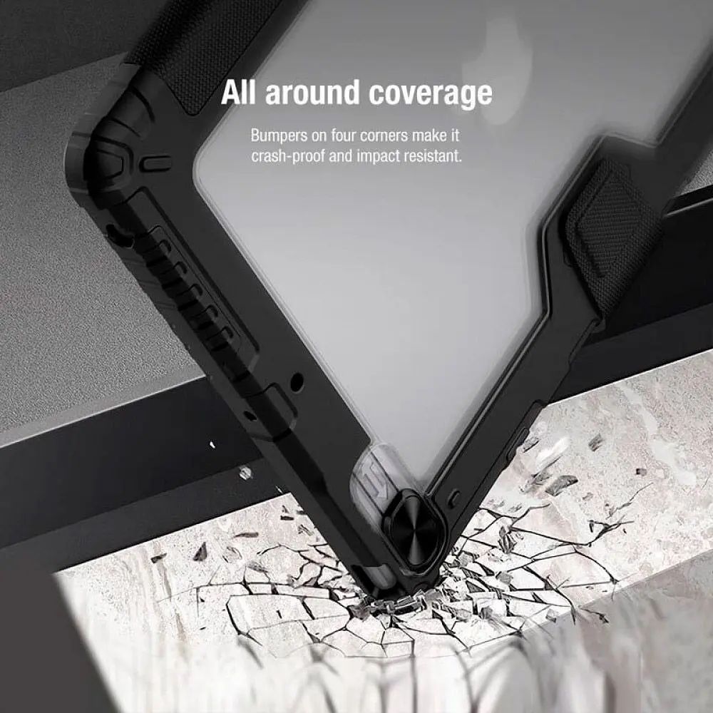 Чохол-книжка Nillkin Bumper Pro для Apple iPad 10.2` (2019-2021) Black [91632] - фото 5