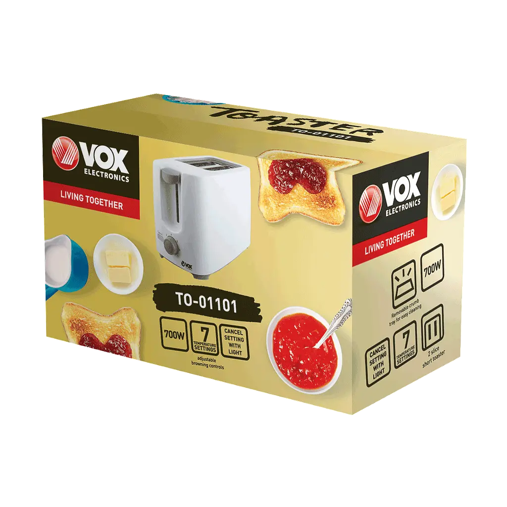 Тостер VOX TO01101 - фото 2
