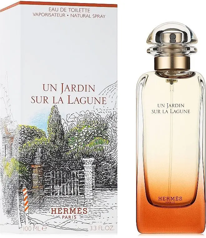 Оригінал Hermes Un Jardin Sur La Lagune 15 мл з чохлом Туалетна вода