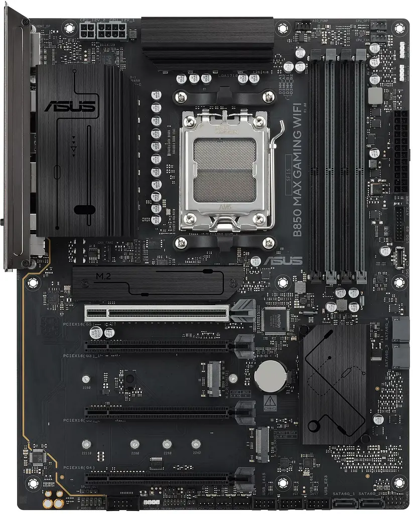 ASUS Материнська плата ASUS B850 MAX GAMING WIFI sAM5 B850 4xDDR5 M.2 HDMI DP ATX