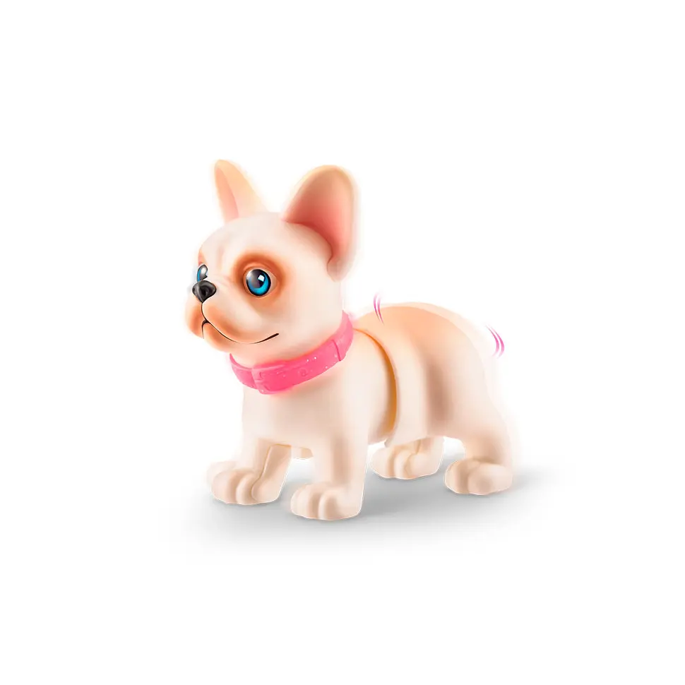 Интерактивный щенок Игривый Бульдог Pets Alive 9530SQ1-1 ходит виляет хвостиком - фото 4