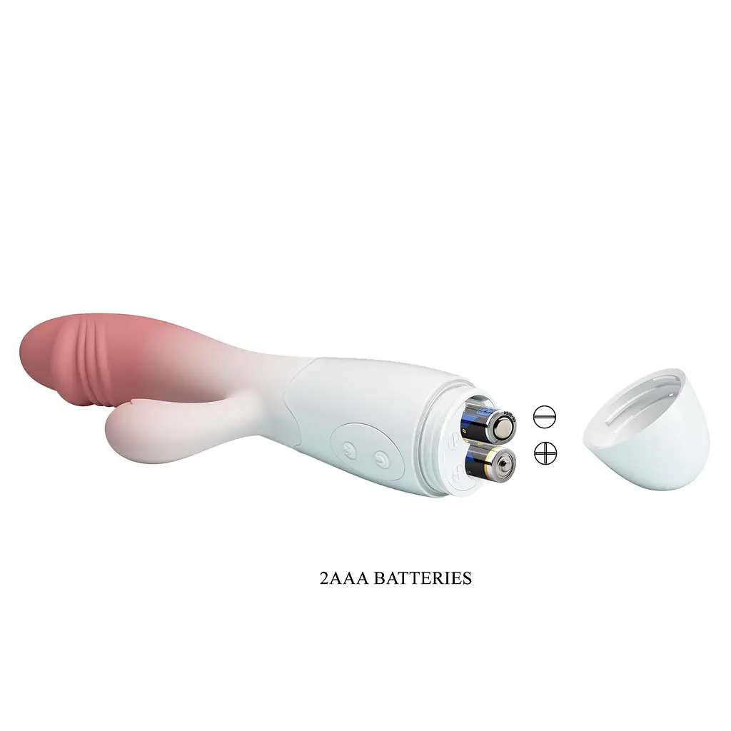 Вібратор Pretty Love SNAPPY, light pink, 30 vibration functions - фото 8
