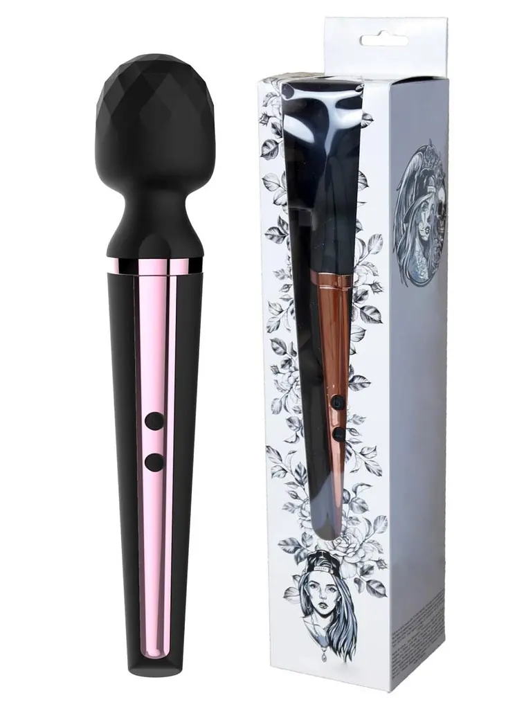 Вібромасажер B - Series Magic Massager Genius, 31.5 см (чорний) - фото 6