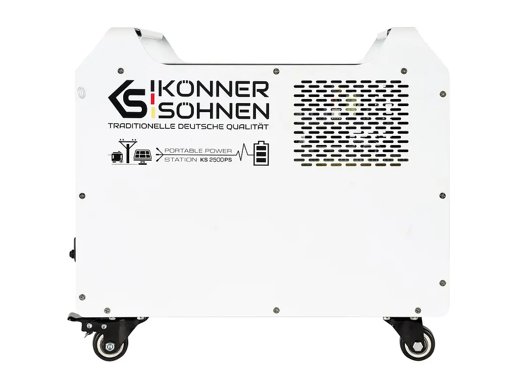 Konner & Sohnen Портативна електростанція KS 2500PS, 2500Вт, 2560 Вт·рік, LifePo4, 31кг - фото 4