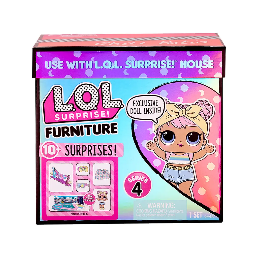Игровой набор с куклой L.O.L. Surprise Furniture Леди-Релакс, с аксессуарами (572633) - фото 7