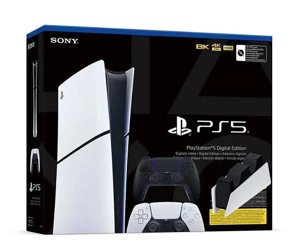 Ігрова консоль Sony PlayStation 5 Slim Digital Edition + DualSense Midnight Black + Charging Station - фото 6