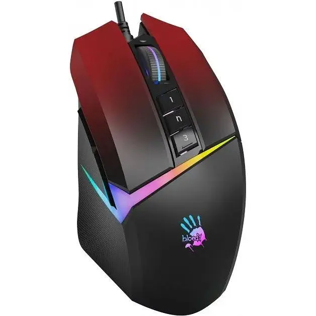 Миша A4Tech Bloody W60 Max (Gradient Red) [68615] - фото 2