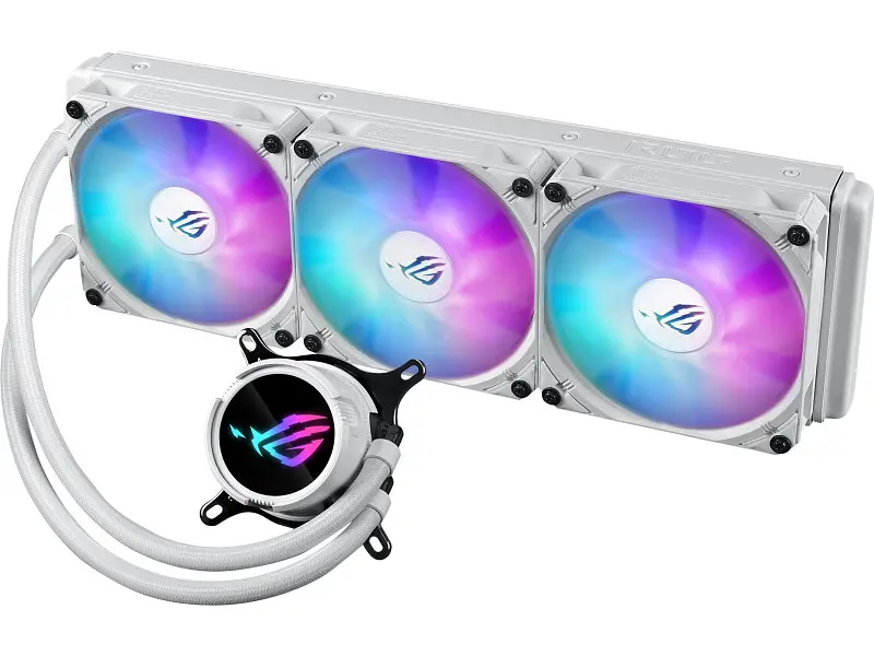 Система водяного охолодження Asus ROG Strix LC III 360 ARGB White Edition (90RC00W2-M0UAY0) - фото 2