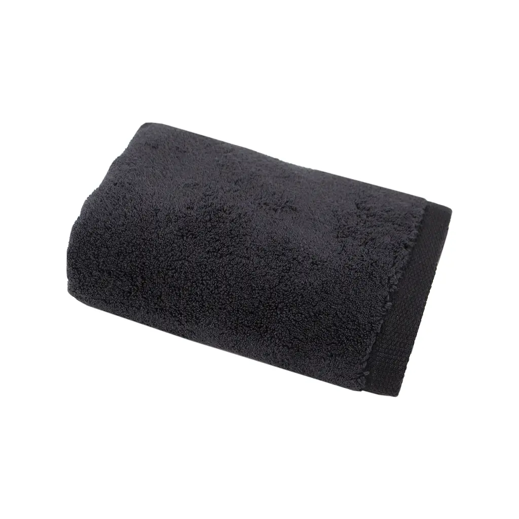 Рушник Lotus Home Готель Premium - Microcotton Black 50x90 550 г/м² - фото 6