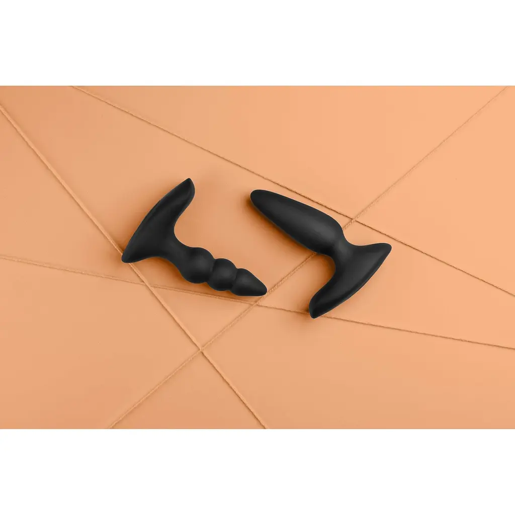 Анальна пробка Loveline Smooth Plug 11 см (чорний) - фото 20