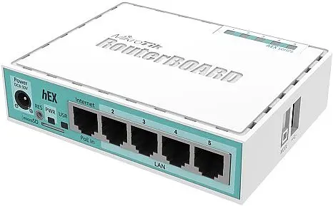 Маршрутизатор MikroTik hEX (RB750Gr3) - фото 2