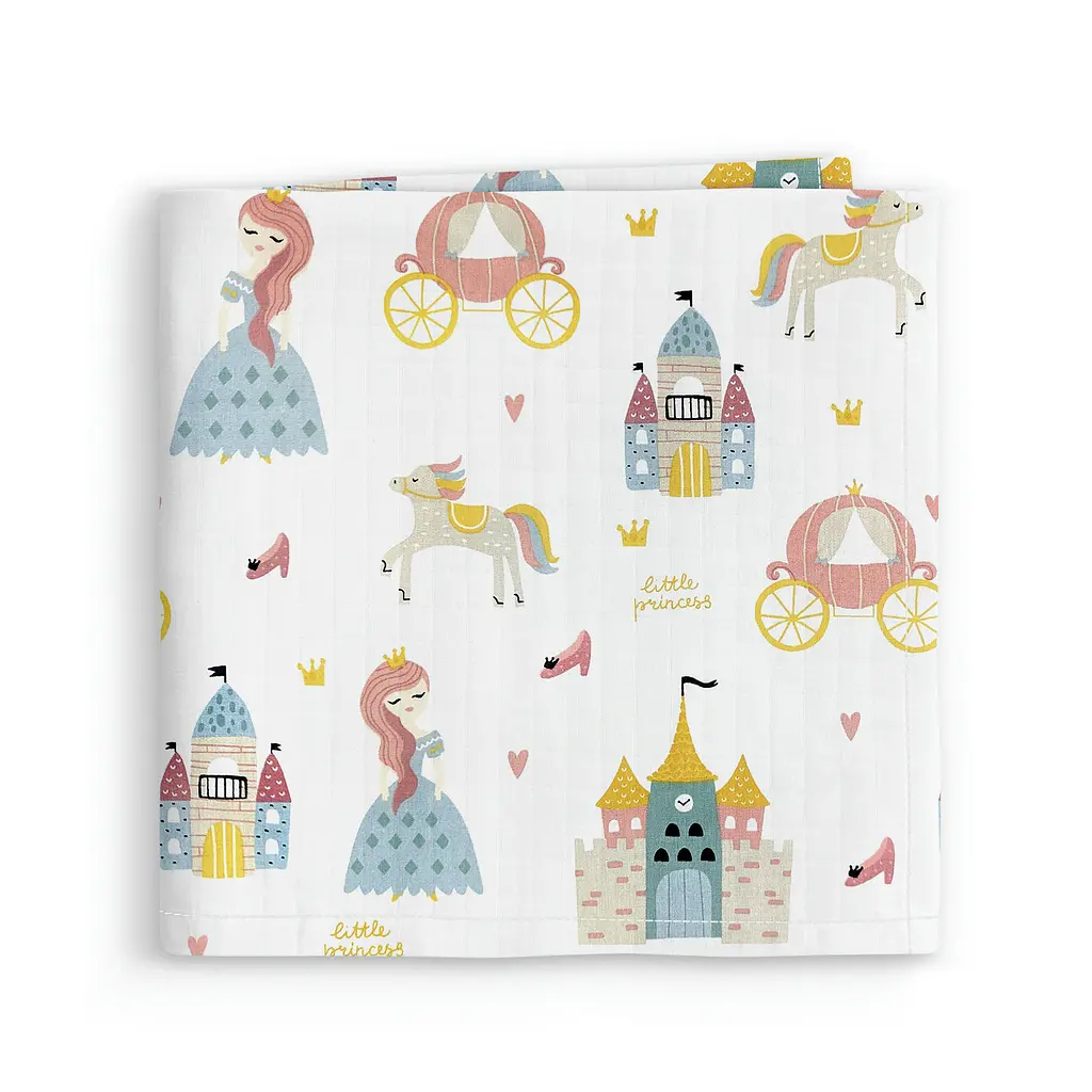Муслінові пелюшки 110x150 PRINCESS COSAS (4822052435410)