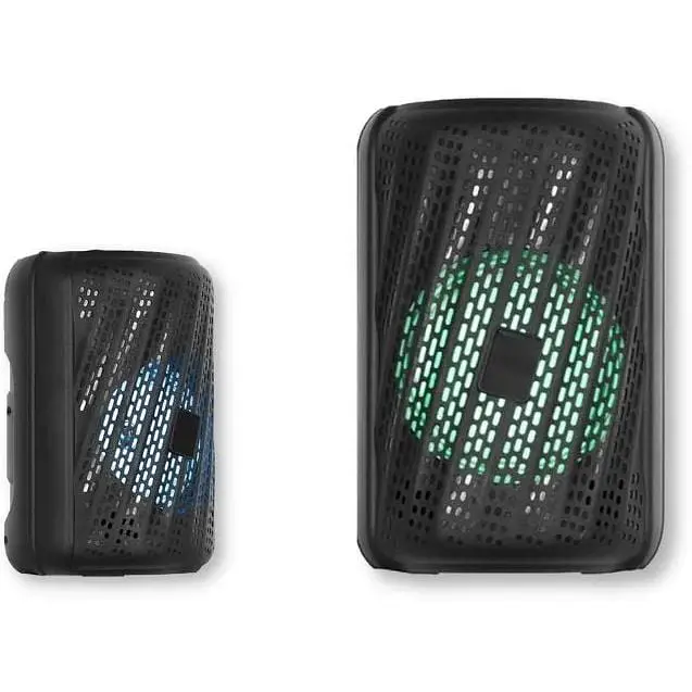 Колонка портативна XPRO M602 15Вт USB AUX FM Bluetooth чорна (M601) - фото 2