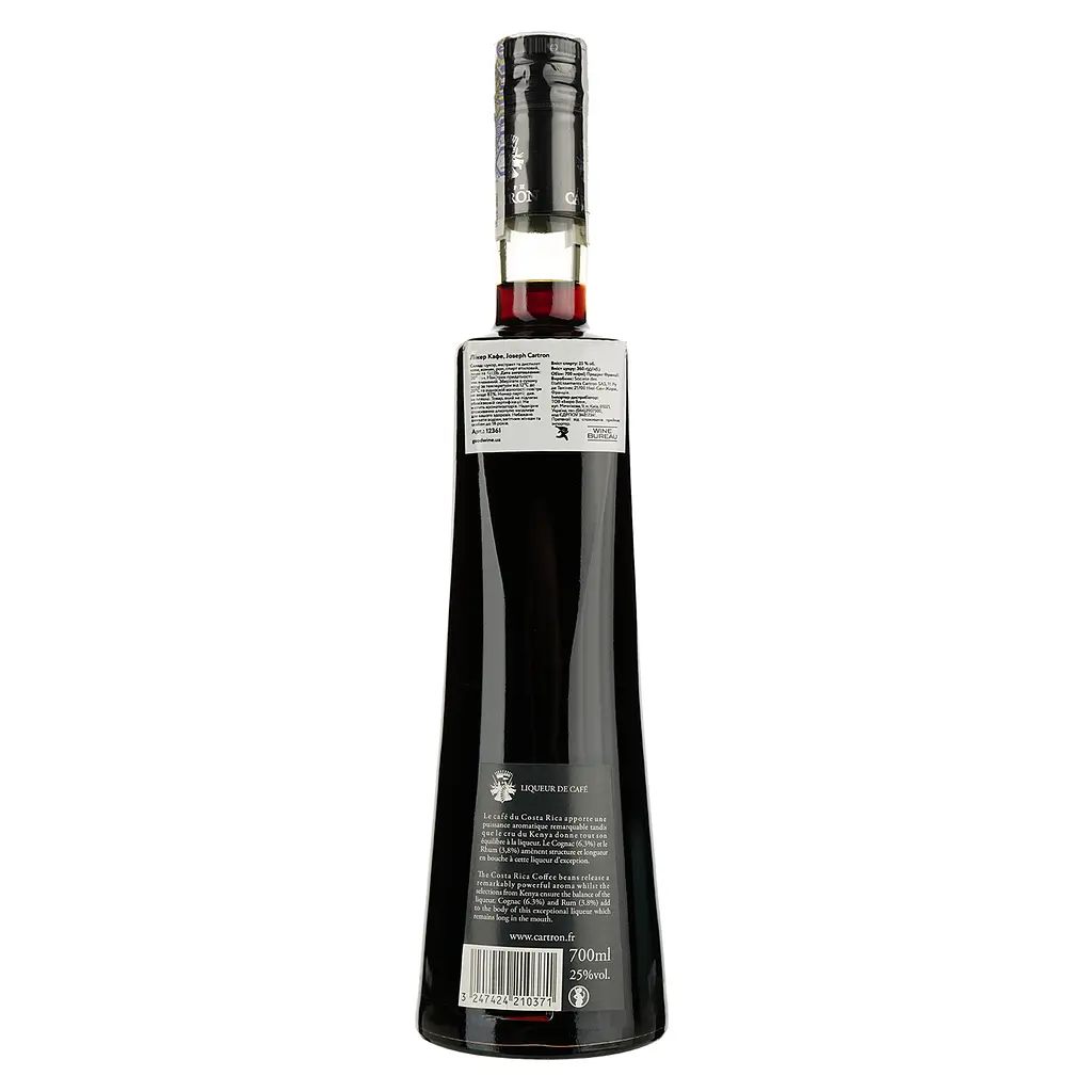Лікер Joseph Cartron Cafe Кава, 25%, 0,7 л - фото 2