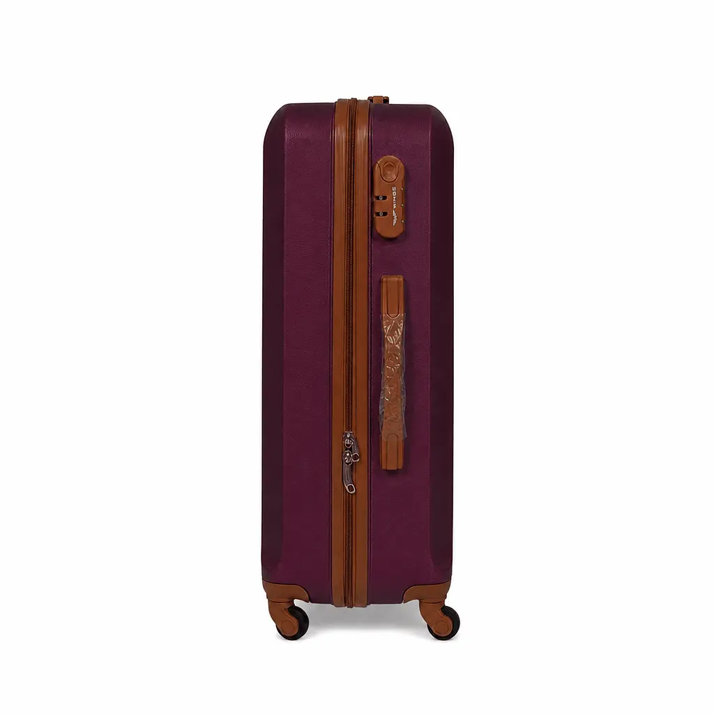 Валіза з ABS пластику Wings GDW01 середня 63л бордова (GDW01-M-Burgundy) - фото 3