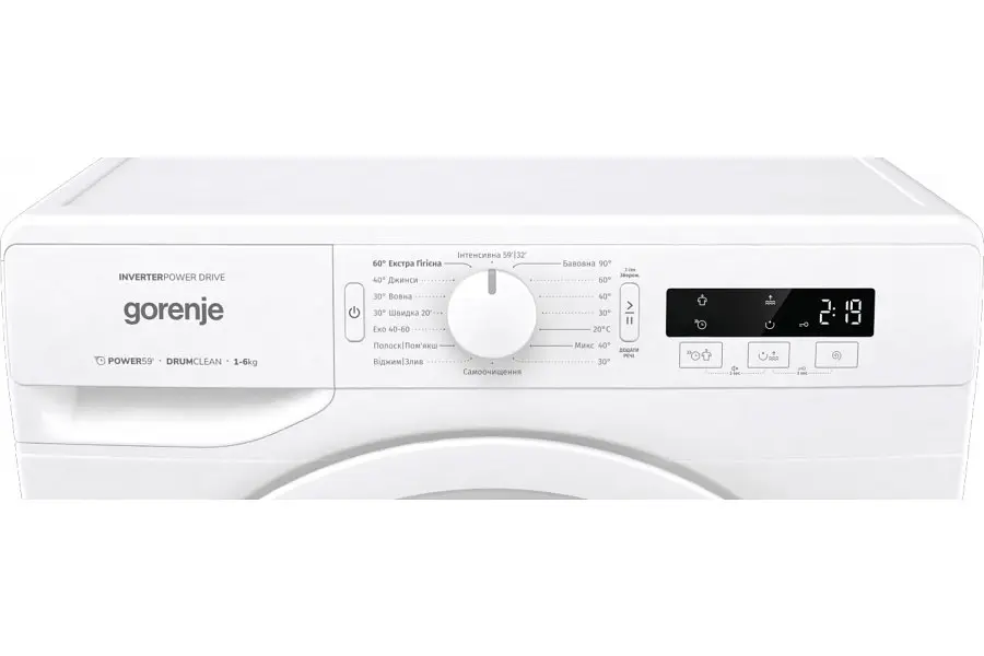 Пральна машина Gorenje W2NPI 62 SB/UA (PS22/11120) (740892) - фото 8