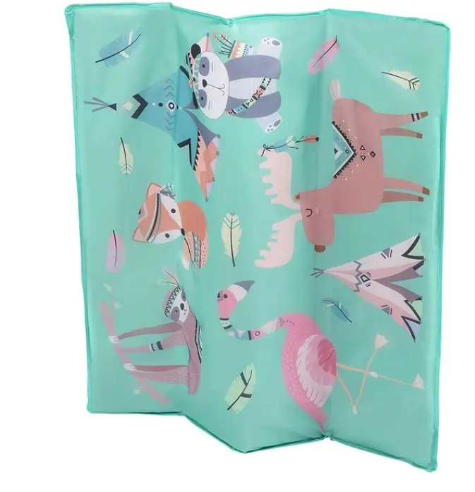 Манеж Lionelo Lene Sofie Turquoise Scandi, бірюзовий (LO-LENE TURQUOISE SCANDI) - фото 6