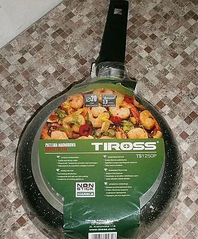 Сковорода Tiross TS 1250P 20cm marble - фото 7