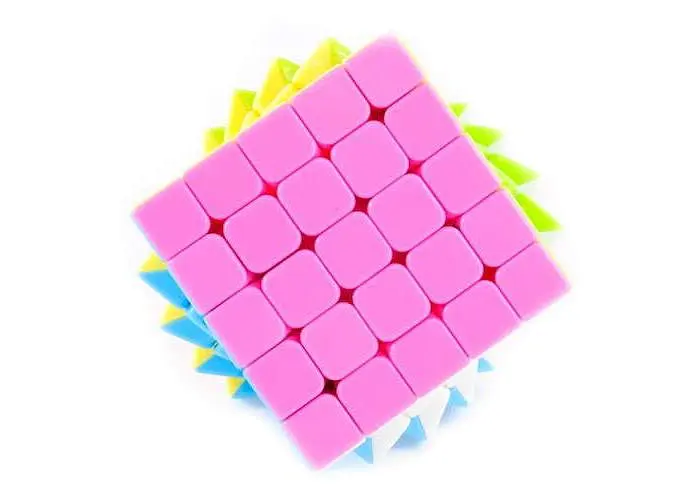 Кубик YJ 5х5 Рожевий без наліпок (YJ8322Stpink) - фото 2