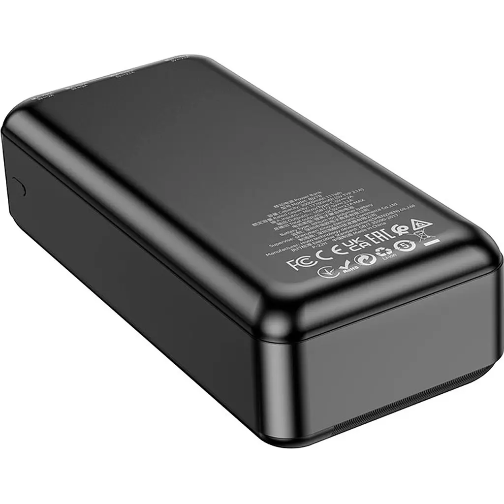 Внешний аккумулятор Borofone Pindar BJ27B 30000mAh 10W Black [109499] - фото 3