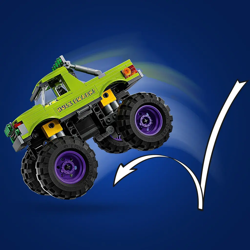 Конструктор LEGO Marvel Super Heroes Грузовик Халка против Таноса 229 деталей (76312) - фото 4