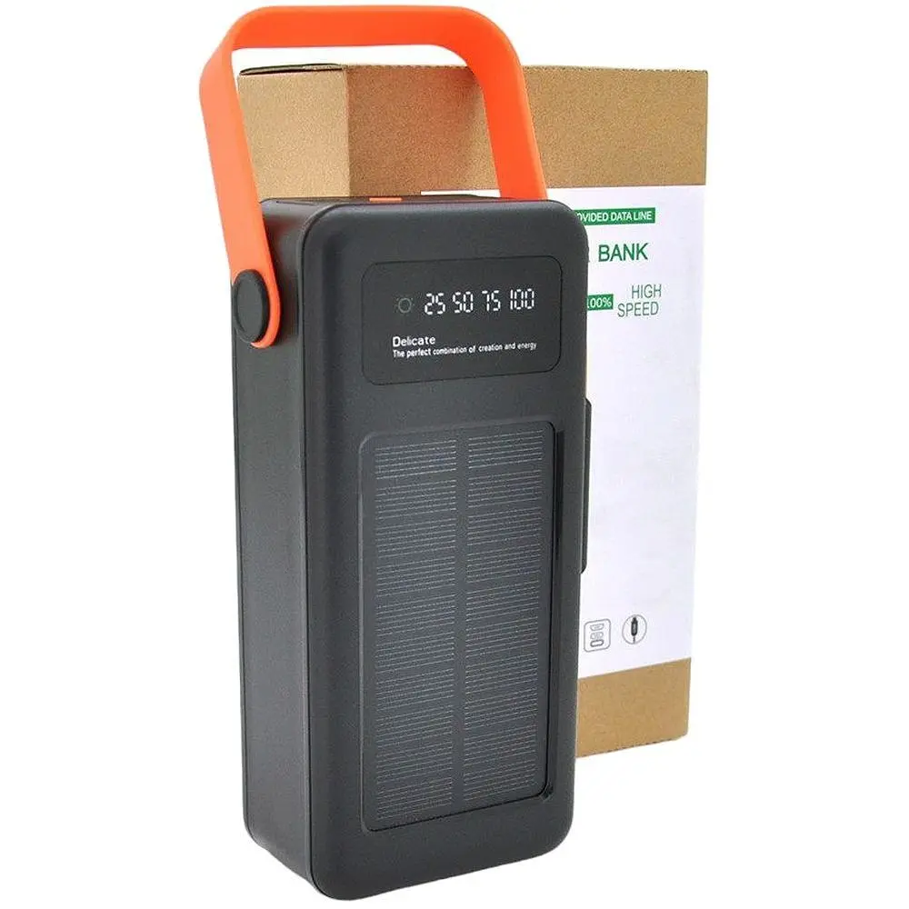 Повербанк Voltronic YM637 Solar 50000 mAh Солнечная подзарядка (28183) - фото 3