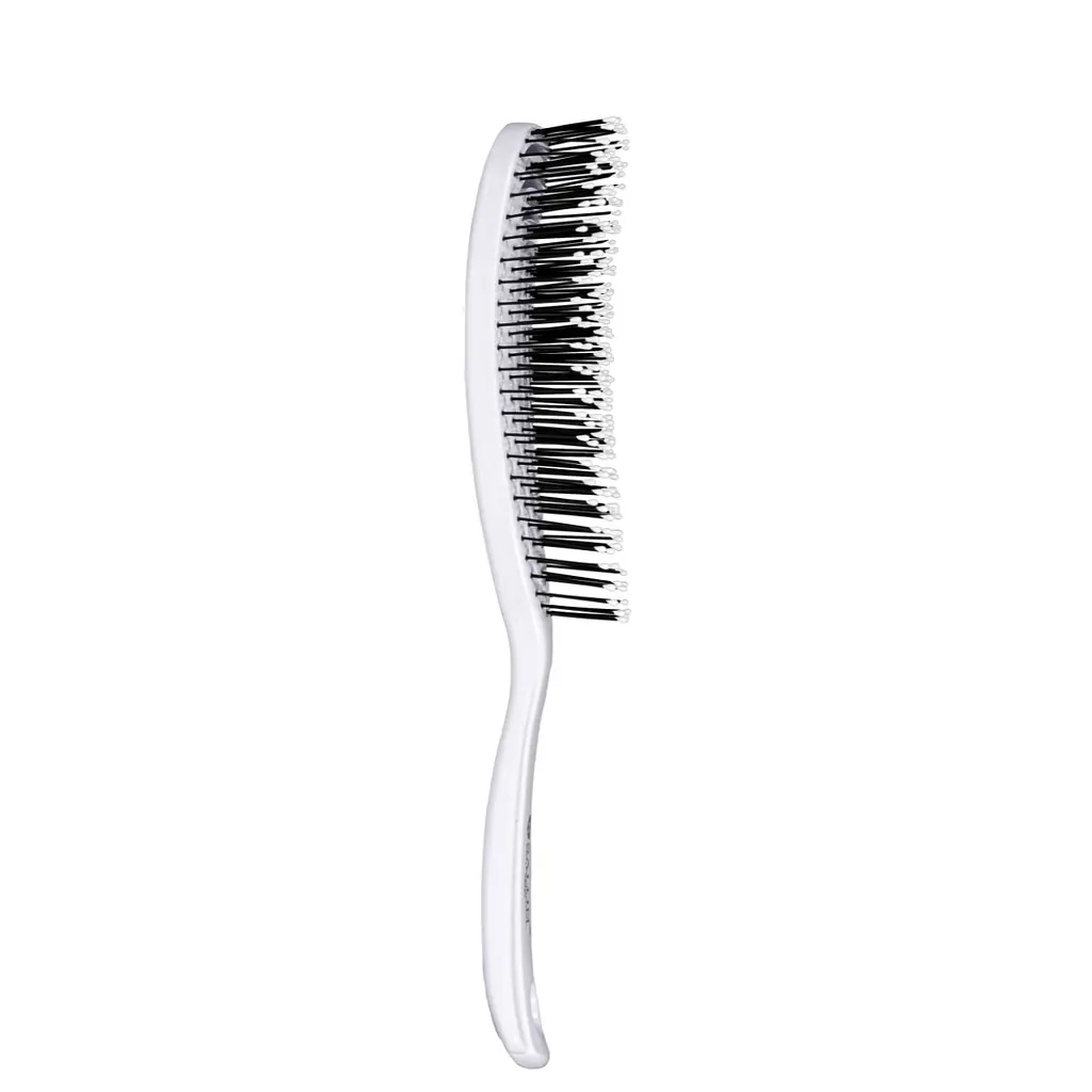 Щітка для волосся масажна Salon Professional продувна спіральна, біла - фото 2