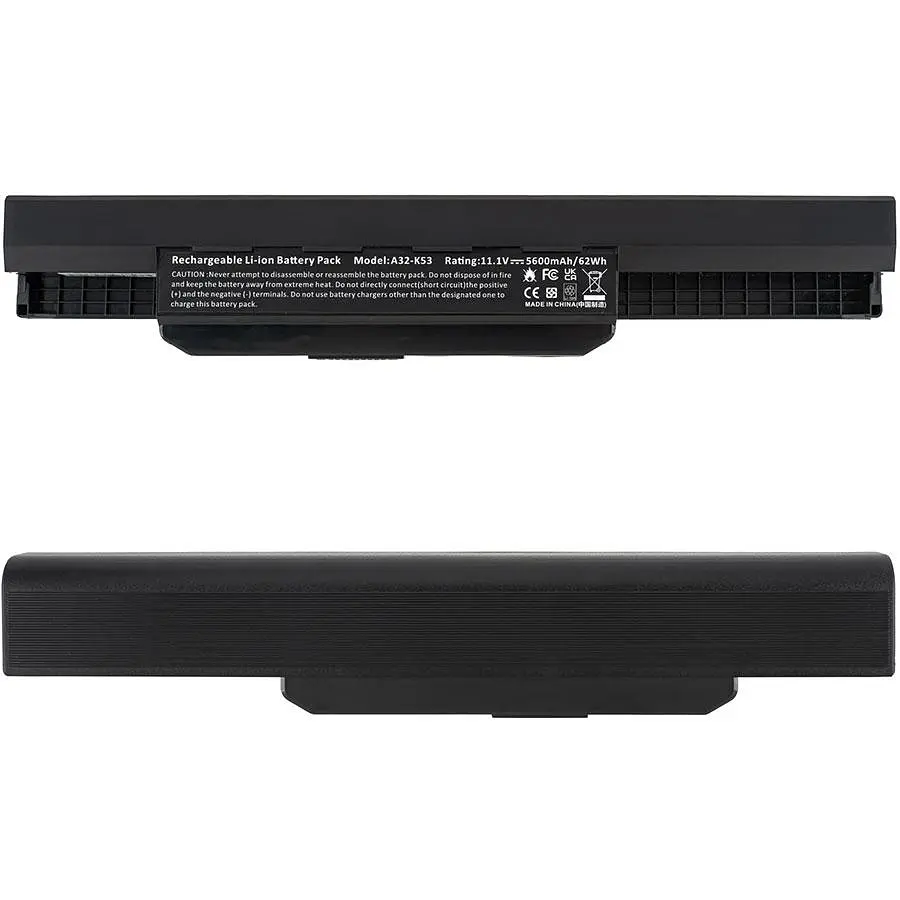 Батарея для ноутбука Asus A32-K53 (A43 A53 K43 K53 X53 X54) 11.1V 5600mAh Чорний (LG/ Samsung/ Sanyo) - фото 2