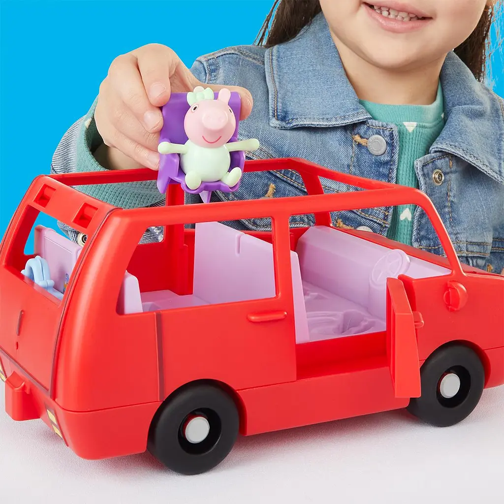 Ігровий набір PEPPA FIGURINES – ВЕЛИКИЙ РОДИННИЙ АВТОМОБІЛЬ ПЕППИ Peppa Pig G0541 - фото 8